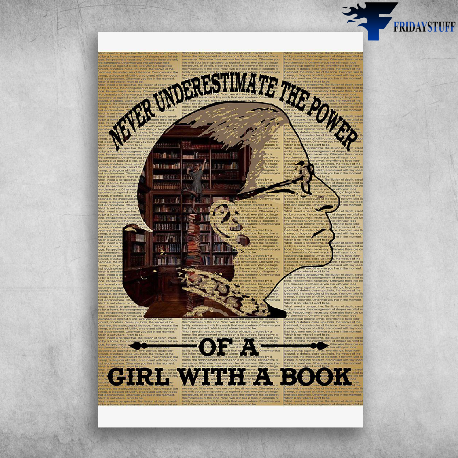 Ruth Bader Ginsburg - Never Underestimate The Power Of A Girl With A Book