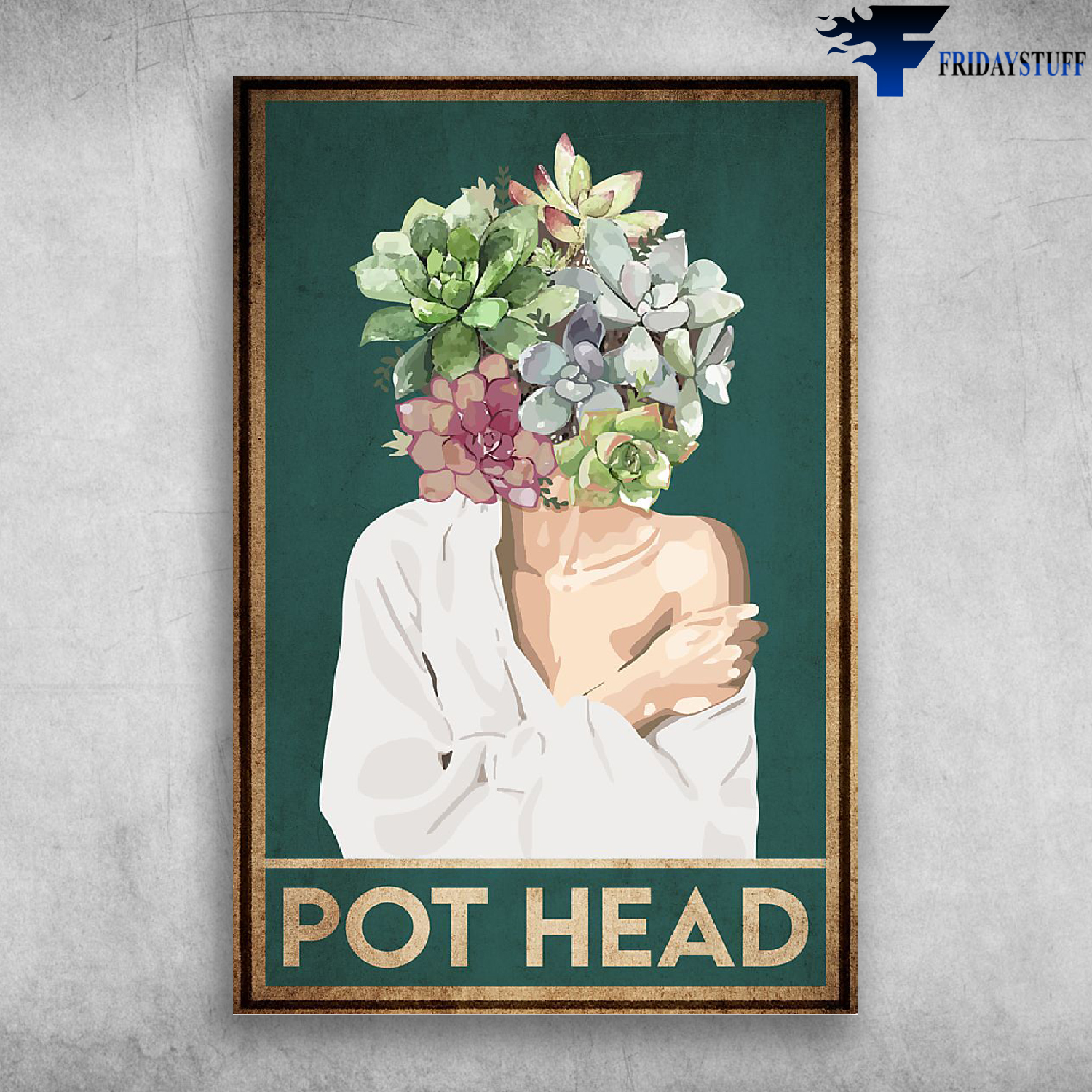 Garden Pot Head