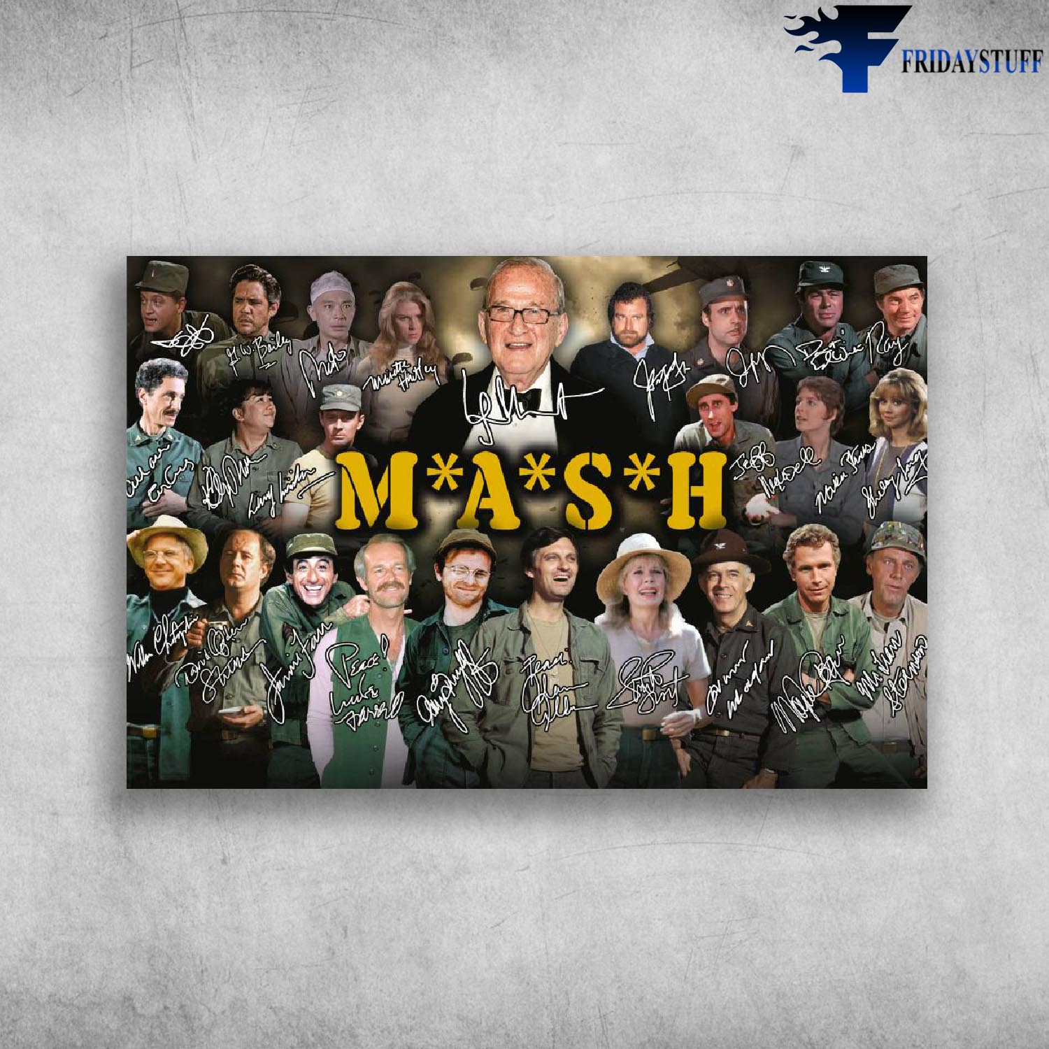 MASH List Actor And signatures