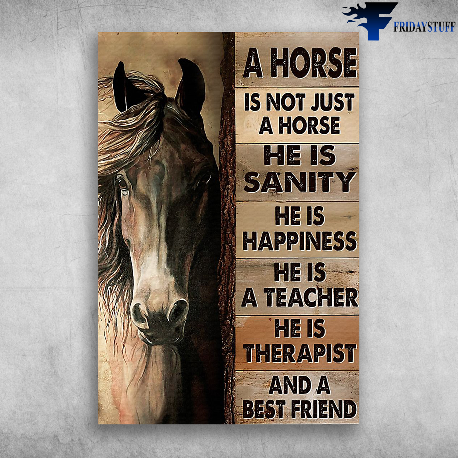 A Horse Is Not Just A Horse He Is Sanity And A Best Friend