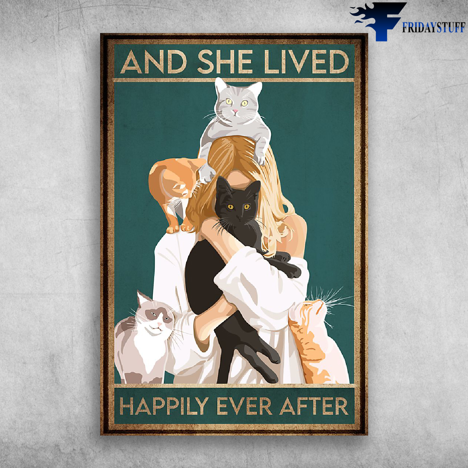 Cat Family - And She Lived Happily Ever After