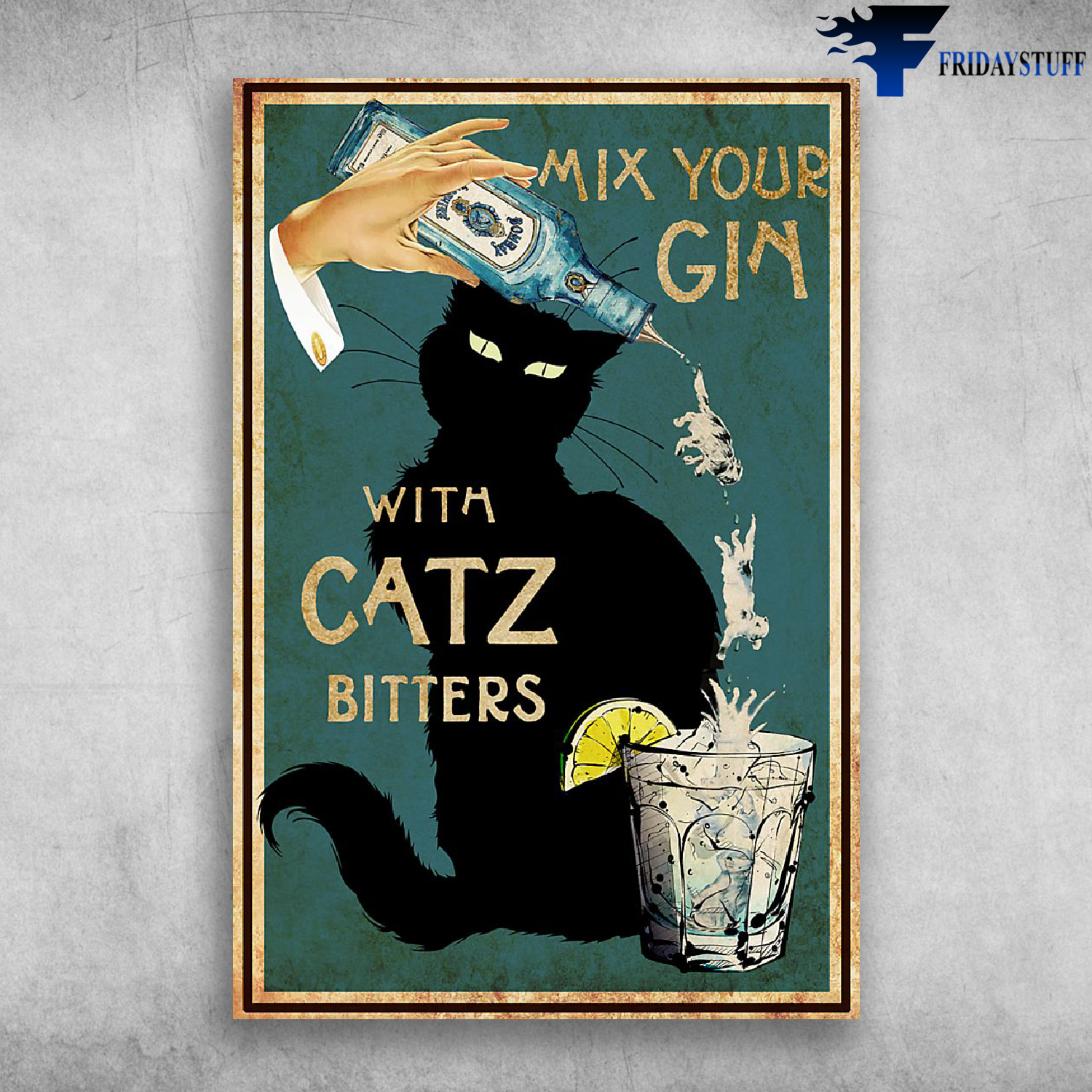 Mix Your Gin With Catz Butters