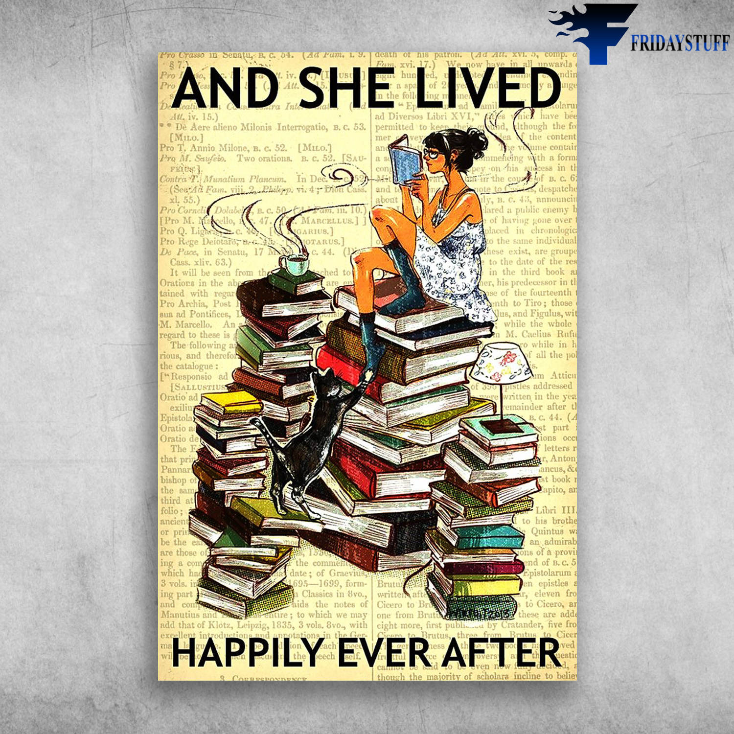 And She Lived Happily Ever After - Girl Love Read Book