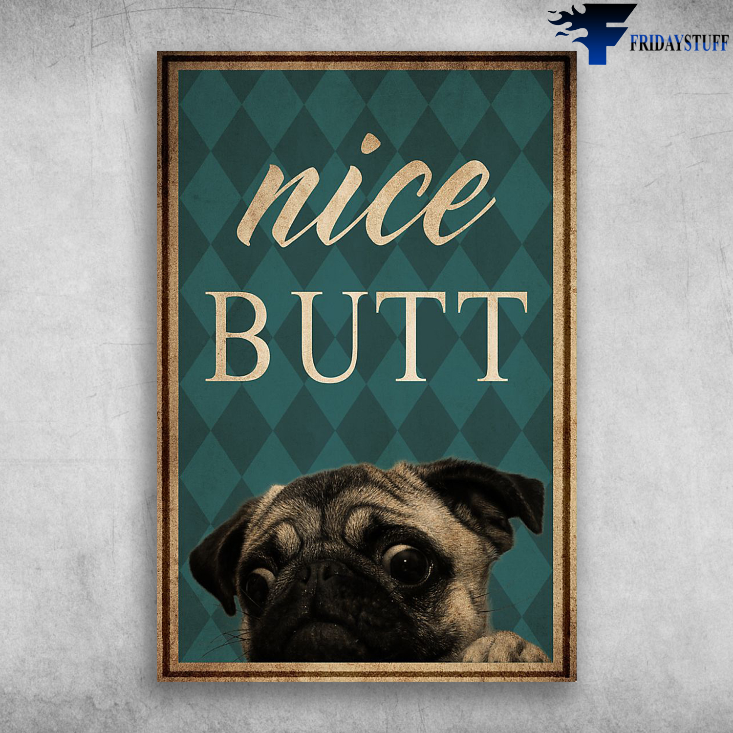 Nice Butt Pug Dog