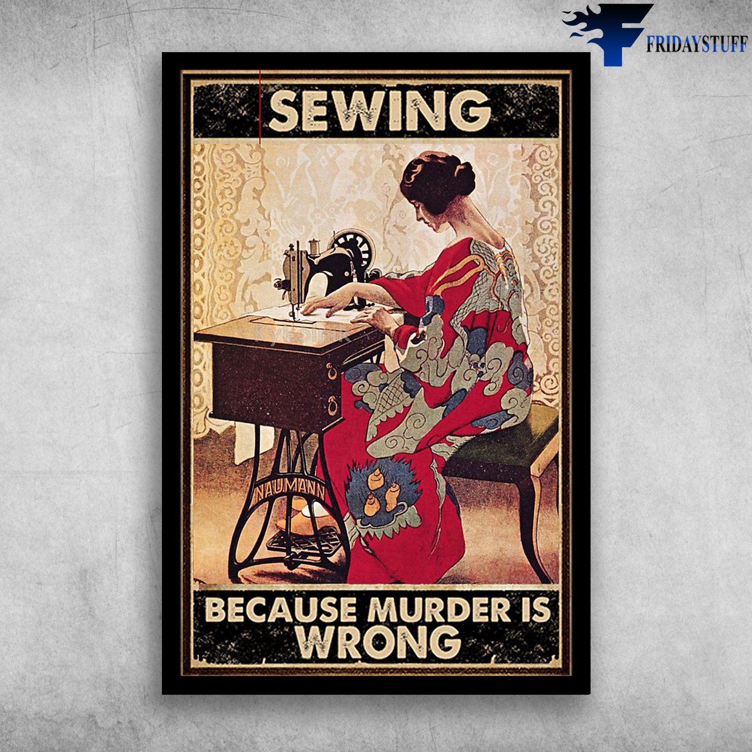 Sewing Because Murder Is Wrong