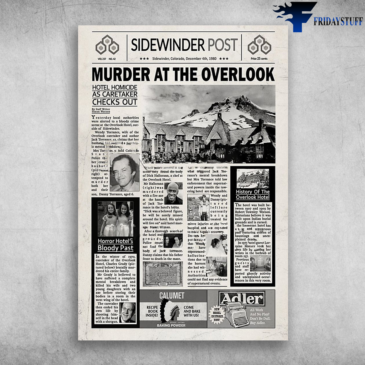 Sidewinder Post - Murder At The Overlook