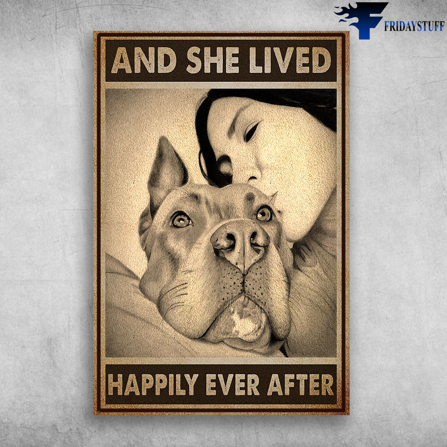 And She Lived Happily Ever After - Girl Love Pitbull