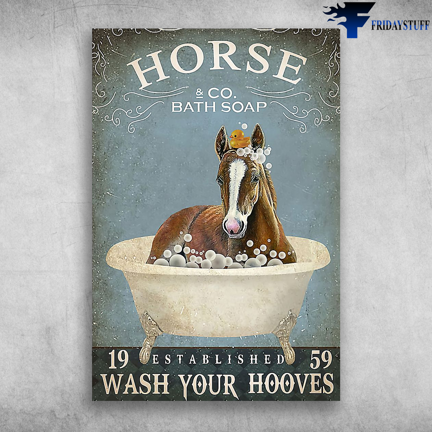 Horse Bath Soap 19 Established 59 Wash Your Hooves