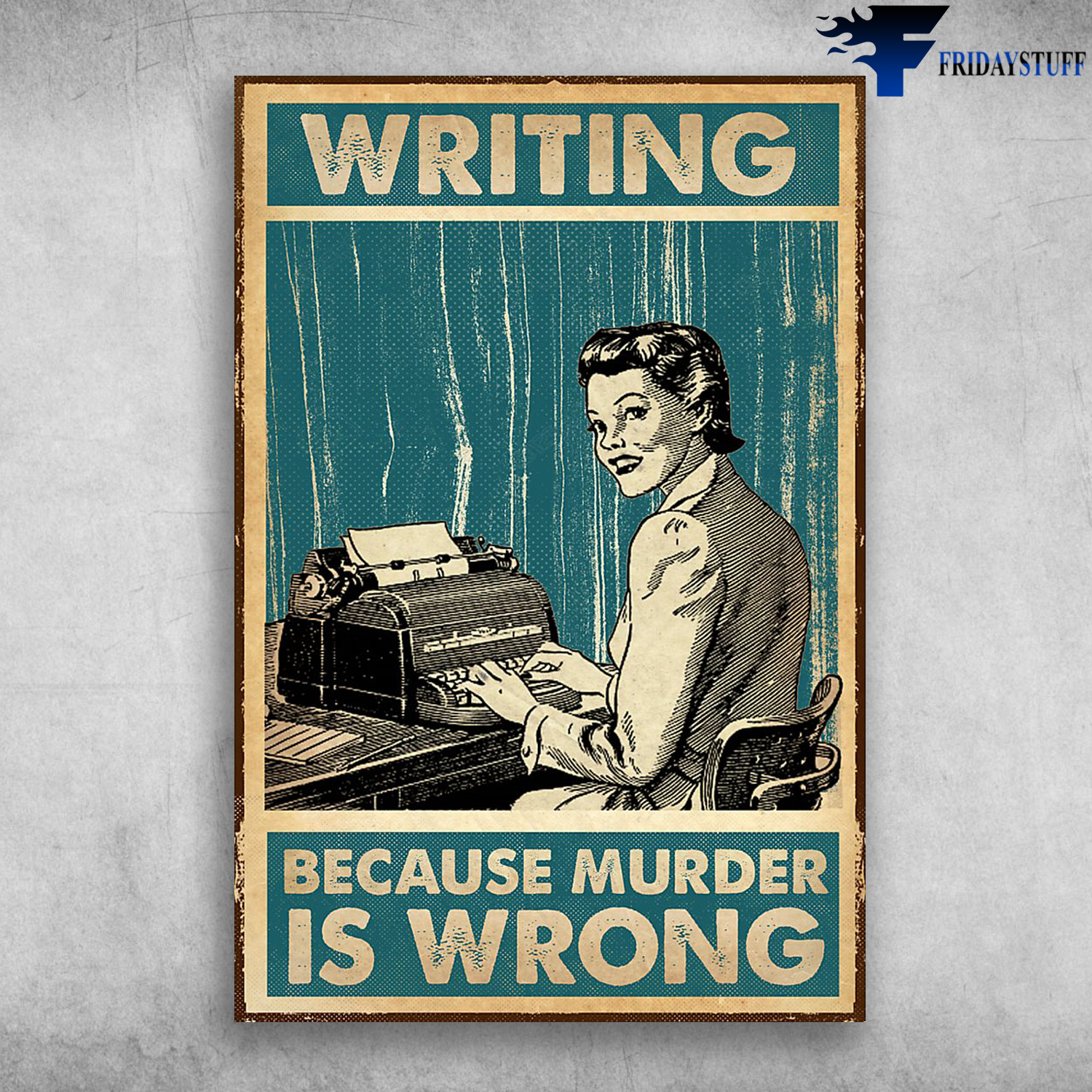 Writing Because Murder Is Wrong