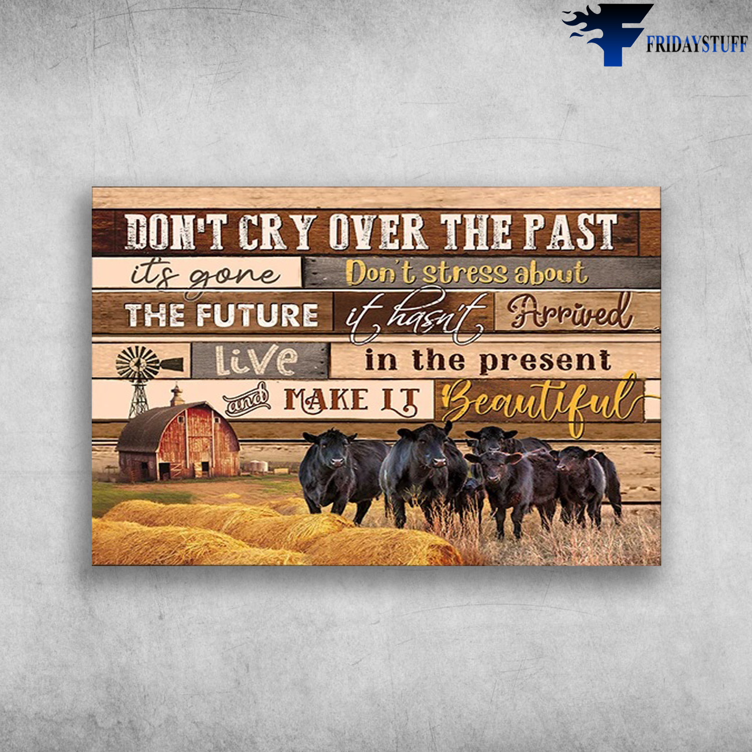 Black Cow On The Farm - Don't Cry Over The Part