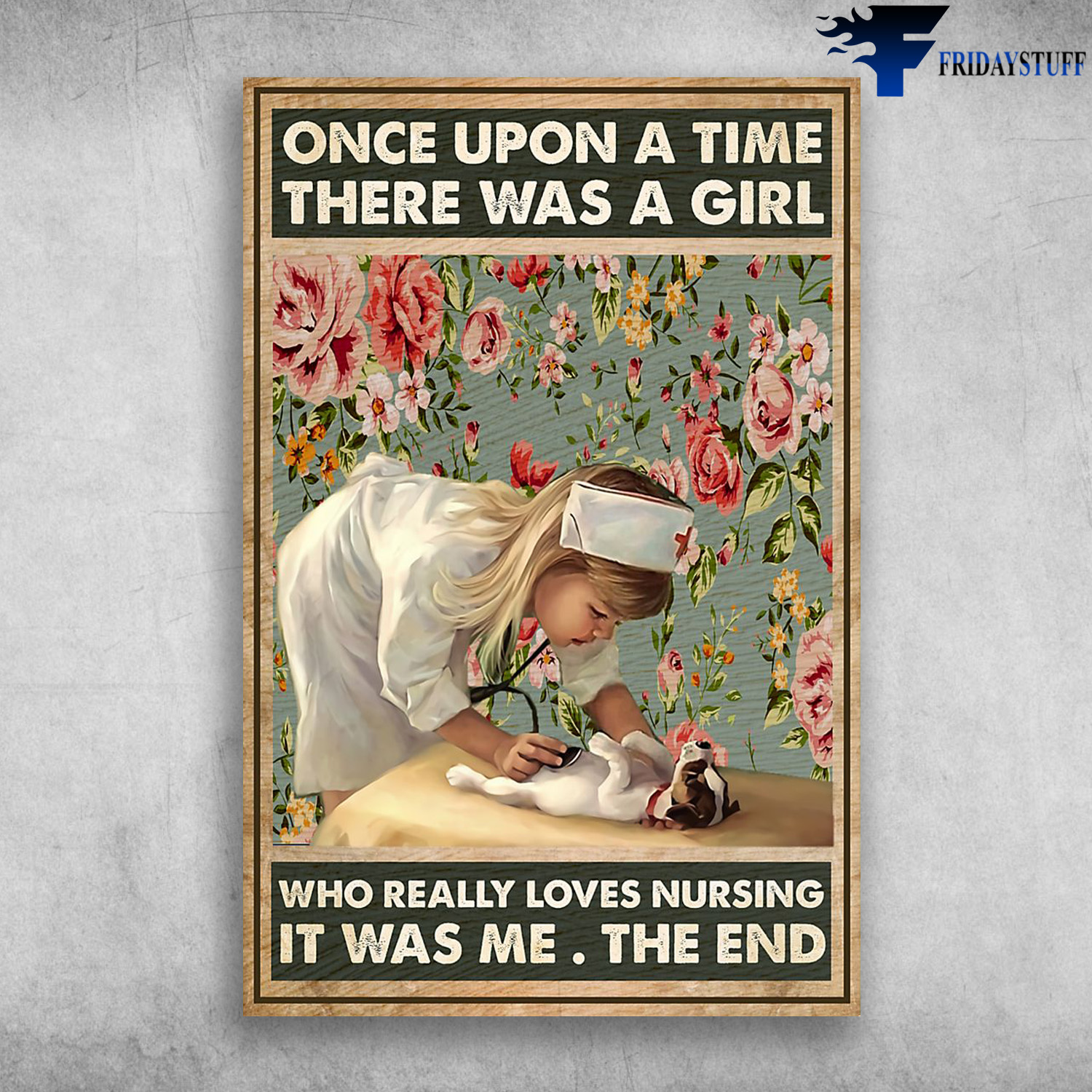Little Nurse And A Dog - Once Upon A Time There Was A Girl