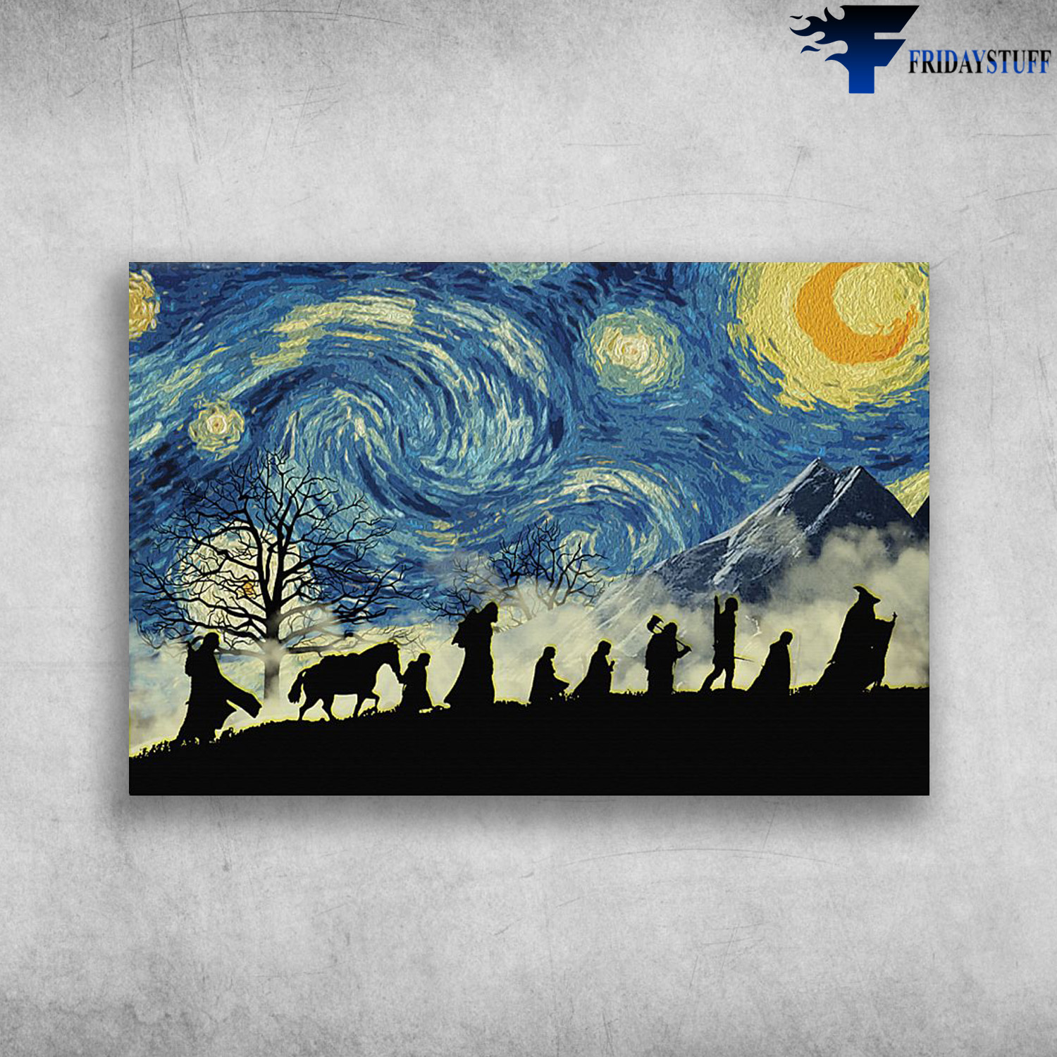 Lord of the Rings Starry Night