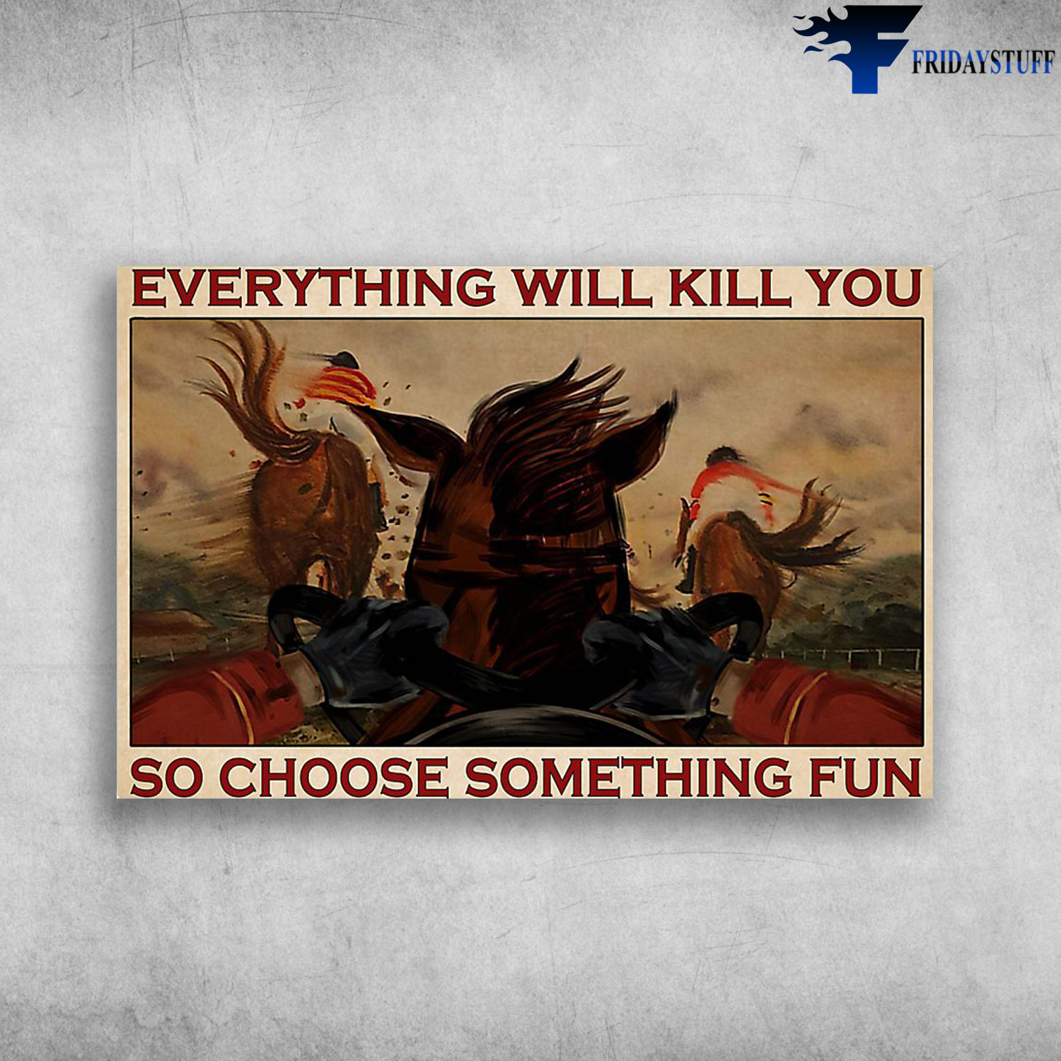 Man Racing House - Everything Will Kill You So Choose Something Fun