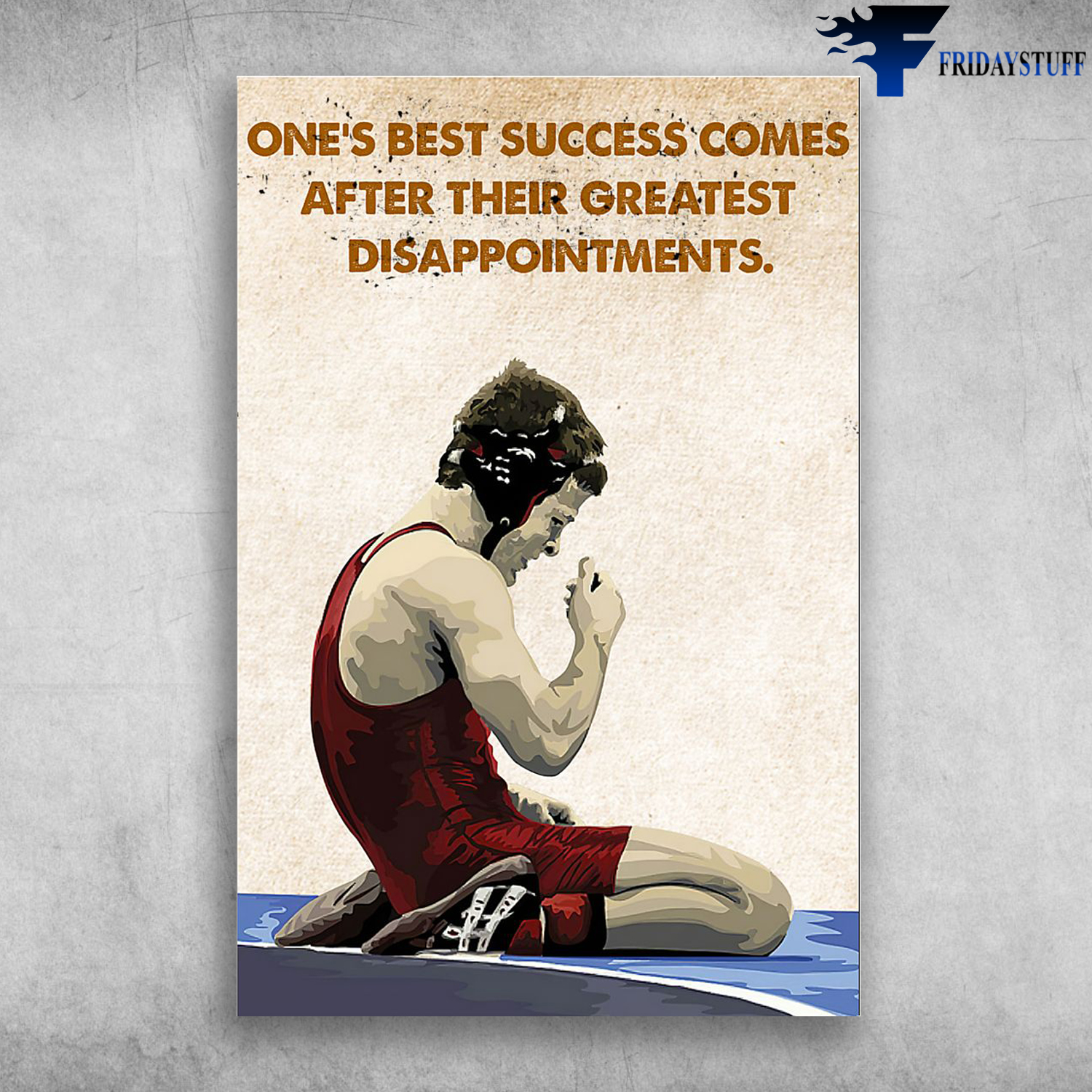 Boxing Man - One's Best Success Comes After Their Greatest Disappointments