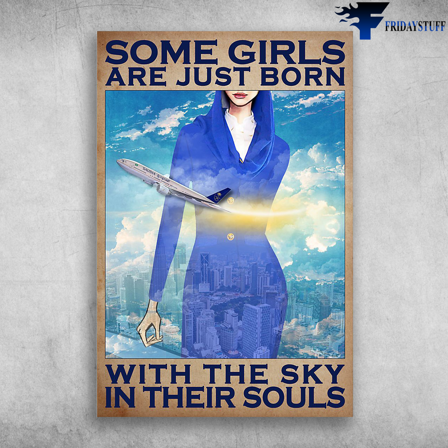 Flight Attendant - Some Girls Are Just Born With The Sky In Their Souls