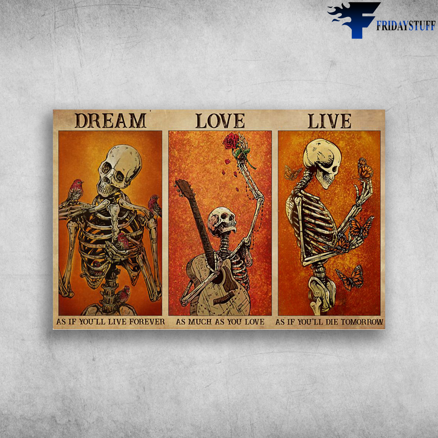 Optimistic Skeletons - Dream As If You'll Live Forever, Love As Much As You Love, Live As If You'll Die Tomorrow
