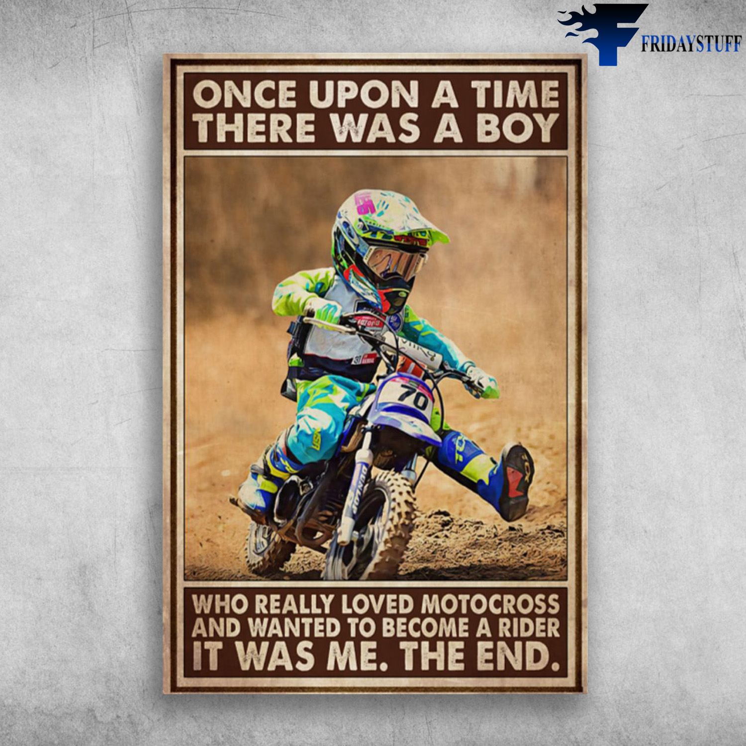 The Boy Love Motocross - Once Upon A Time, There Was A Boy, Who Really Loved Motocross