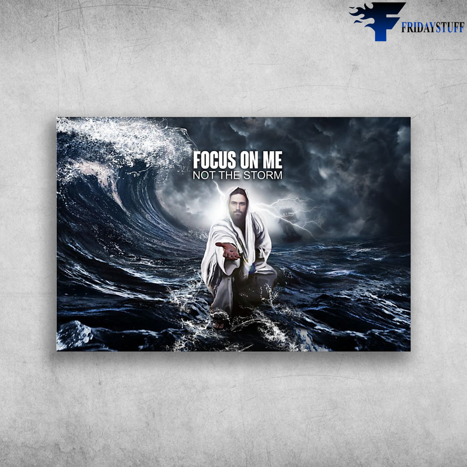 Focus God On The Sea - Focus On Me, Not The Storm