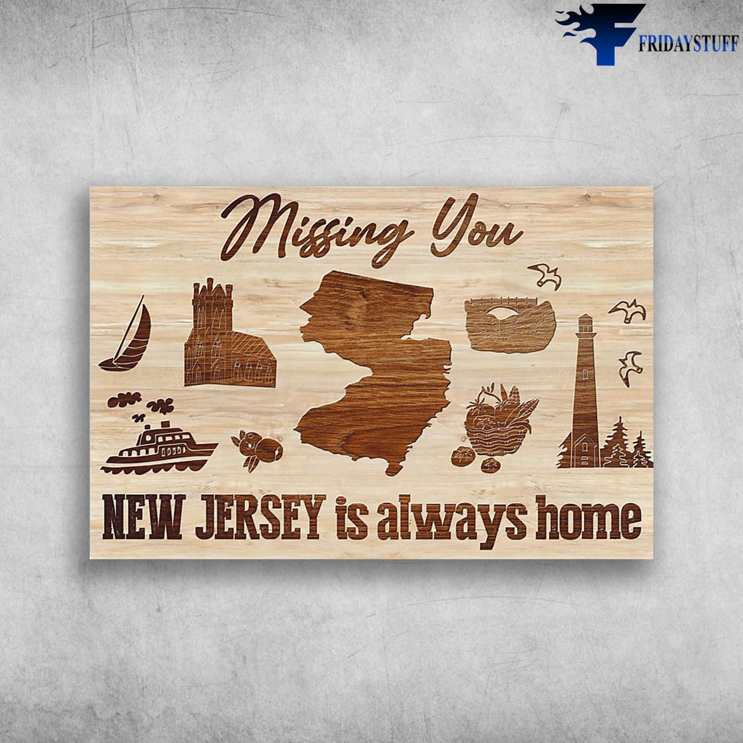 New Jersey - Missing You New Jersey Always Home
