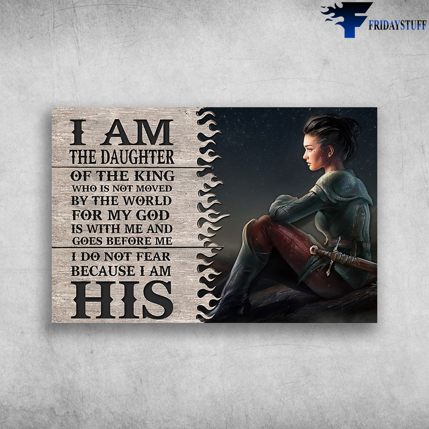 Daughter Of The King - I Am The Daughter Of The King, Who Is Not Moved By The World For My God With Me And Goes Before Me, I Do Not Fear, Because I Am His