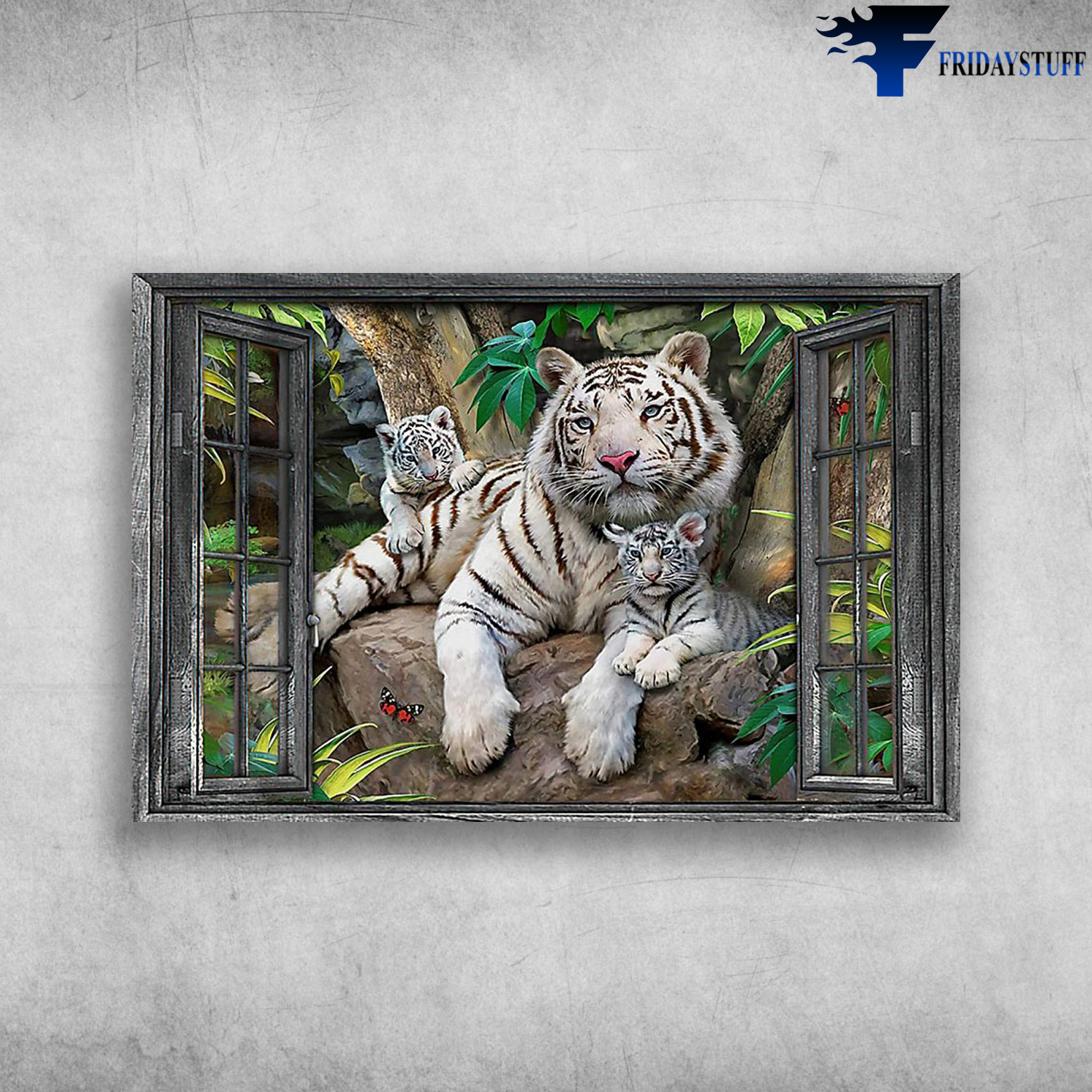 White Tigers Are Out The Window
