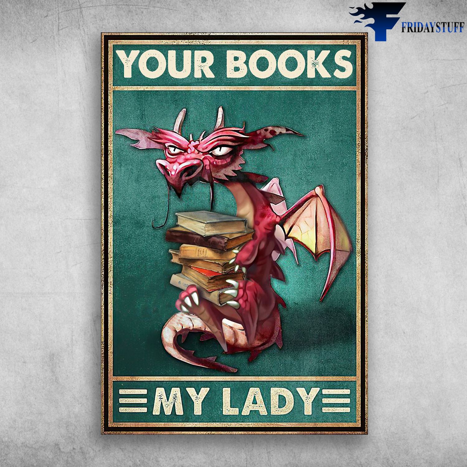 Red Dragon Reading - Your Books, My Lady