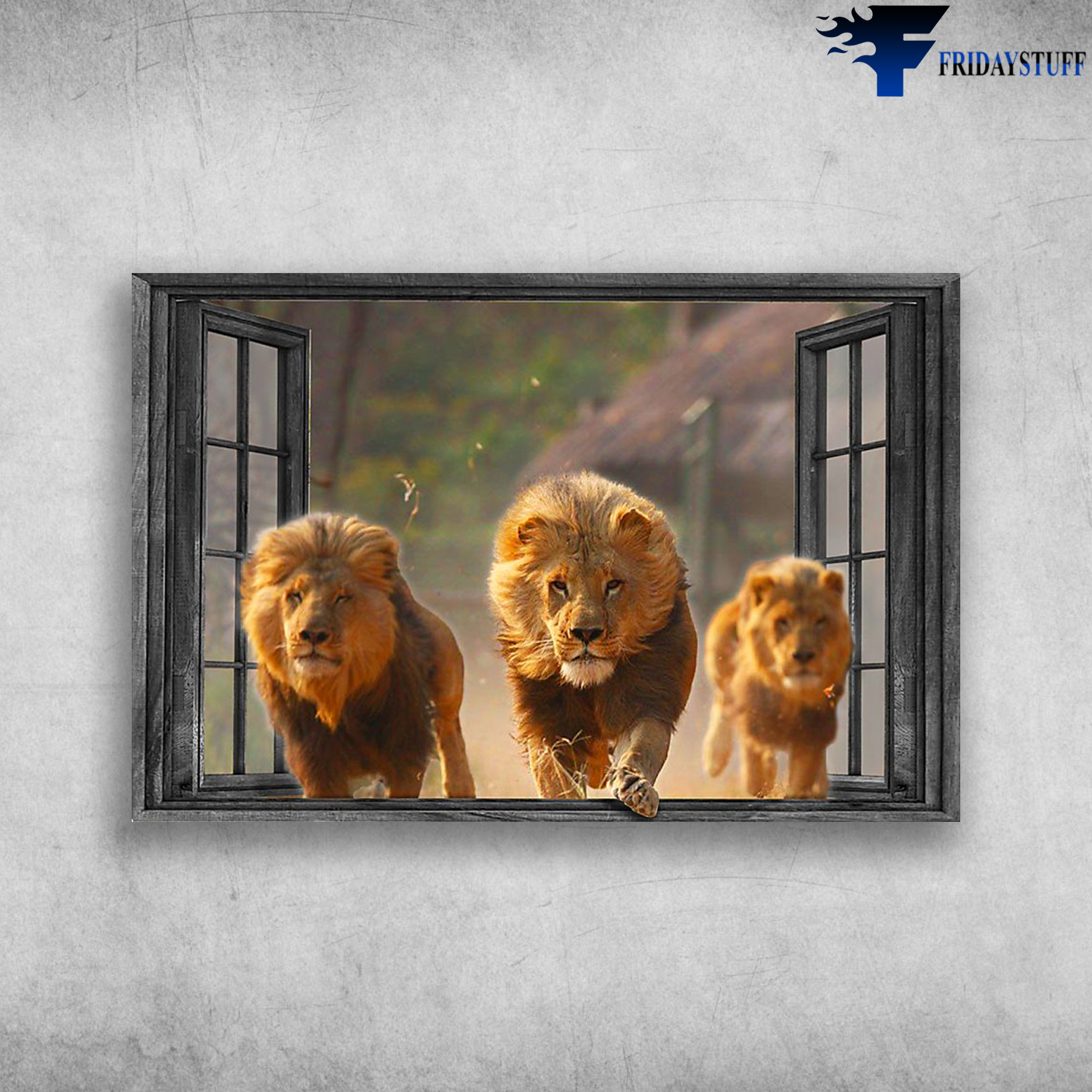 The Lions Outside The Window