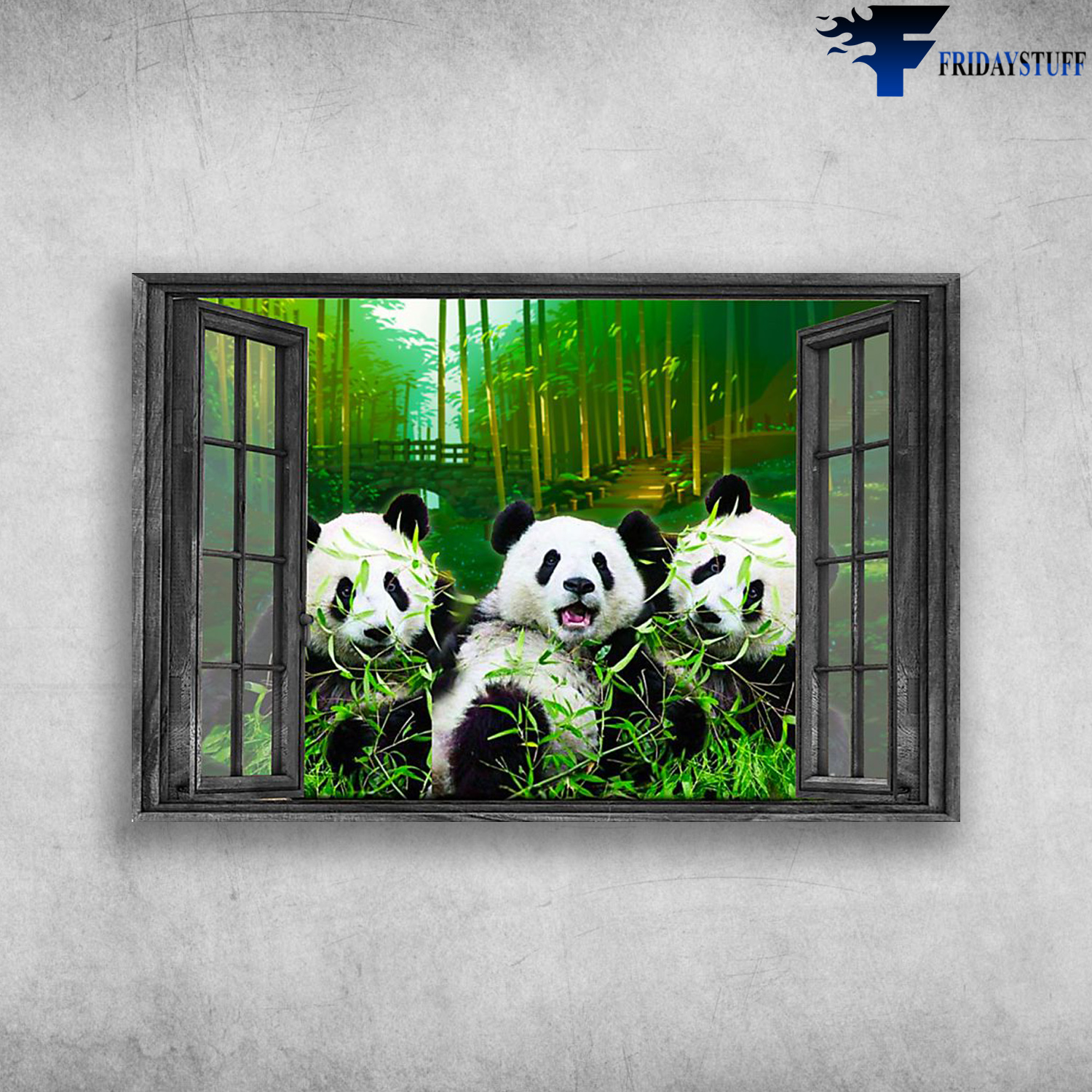 The Panda Outside The Window