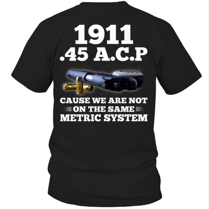 1911 45A.C.P cause we are not on the same metric system