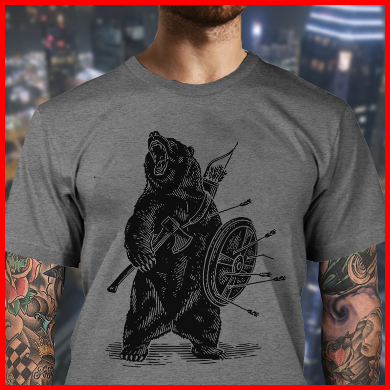 Viking Bear- Bear warrior