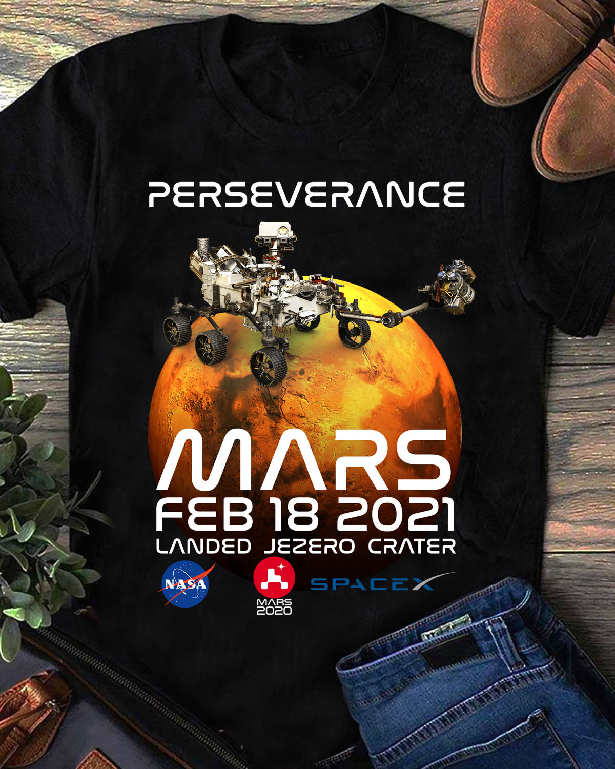 Perseverance- Mars February 18 2021 landed jezero crater