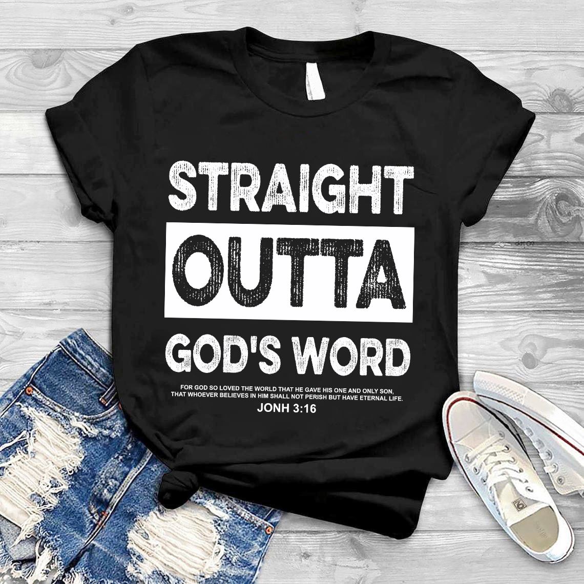 Straight outta God's word