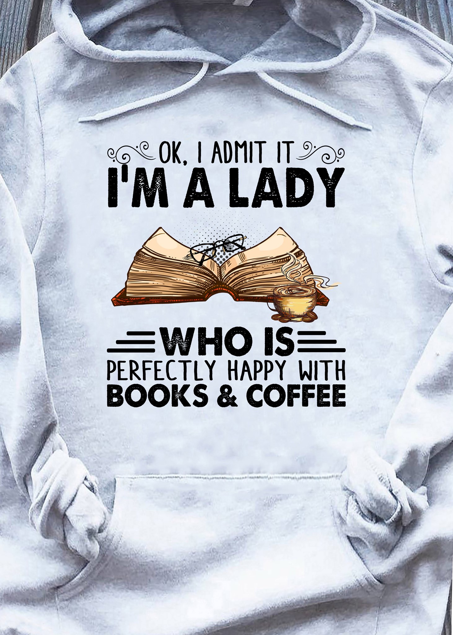 Ok, I'm admit it i'm a lady who is perfectly happy with book & coffee