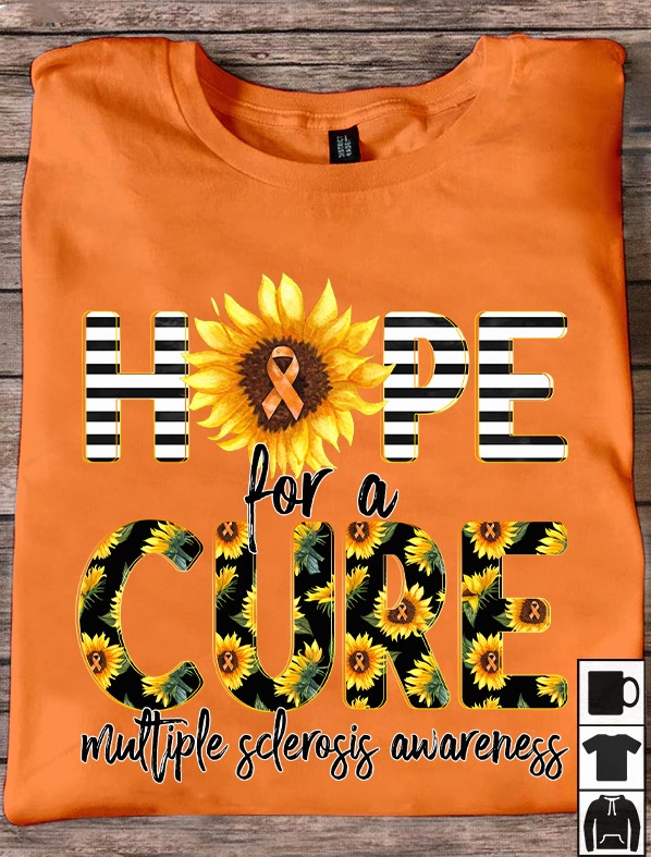 Sunflower - Hope for a cure multiple sclerosis awareness