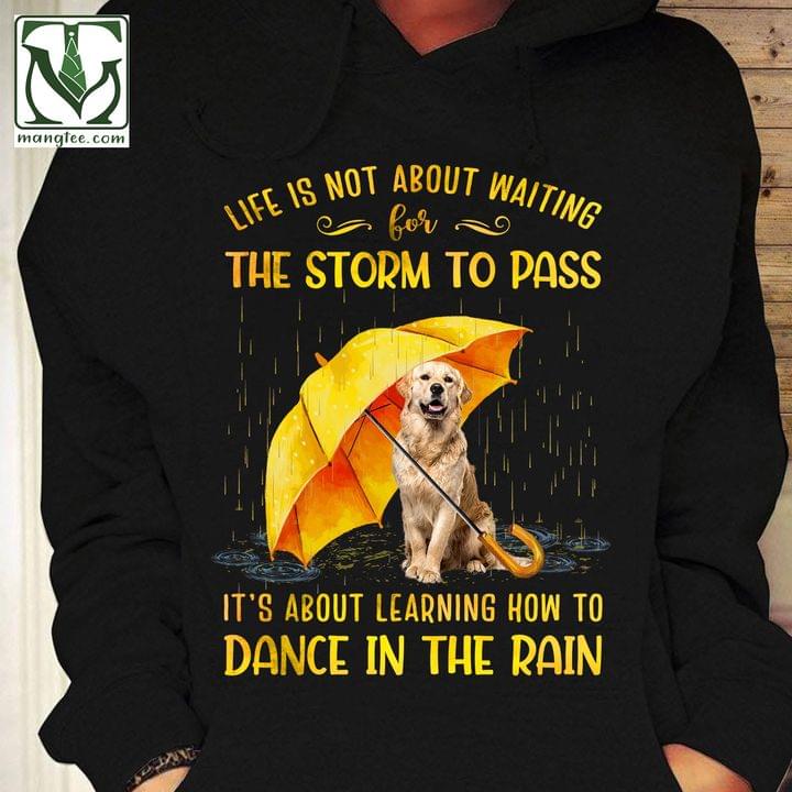 Life is not about waiting for the storm to pass, It's about learning how to dance in the rain