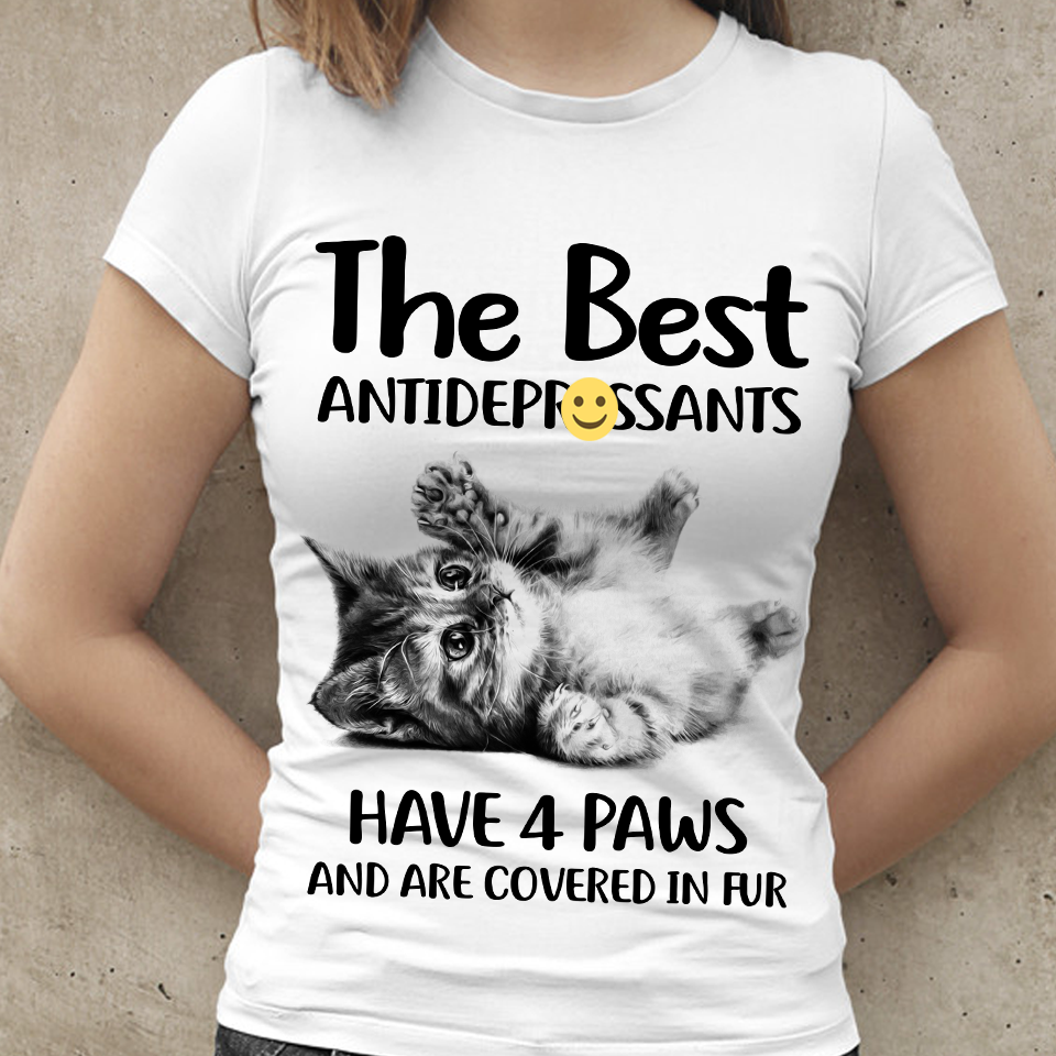 The small cat- The best antidepressants have 4 paws and are covered in fur