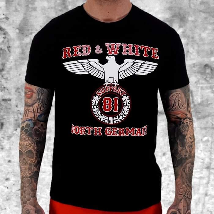 Suppport 81 North German Red & White