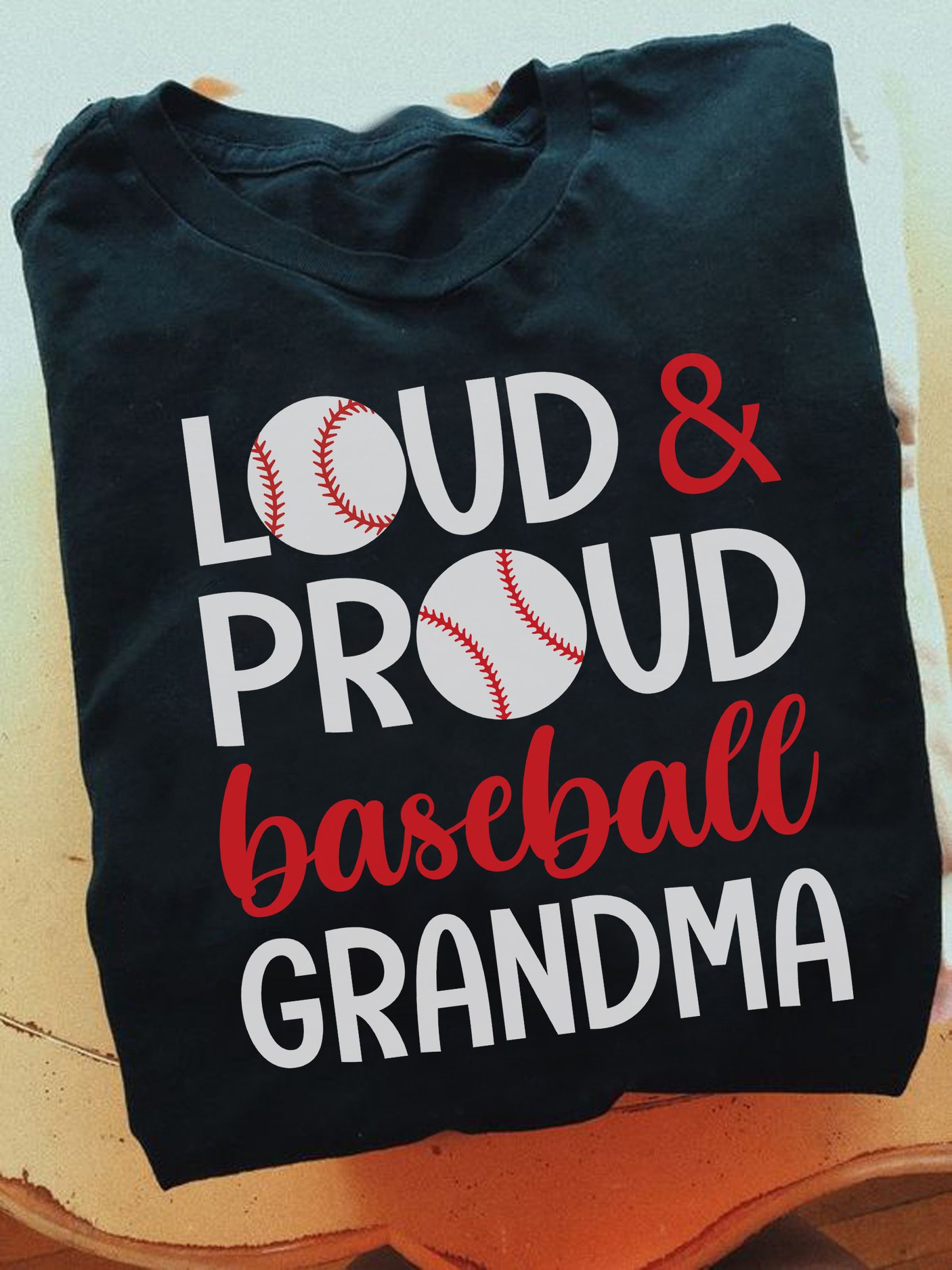 Loud & proud basketball grandma