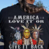 America love it or give it back native american forever