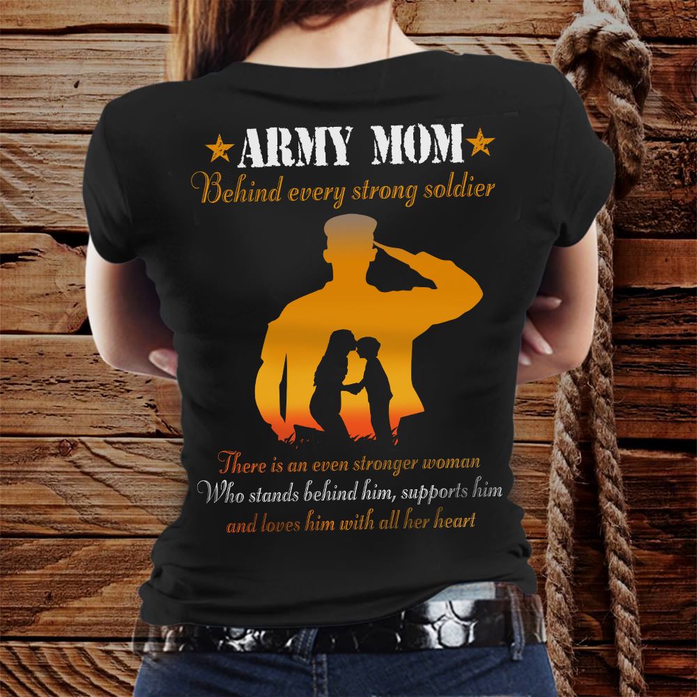Army mom behind every strong soldier - There is an even stronger women