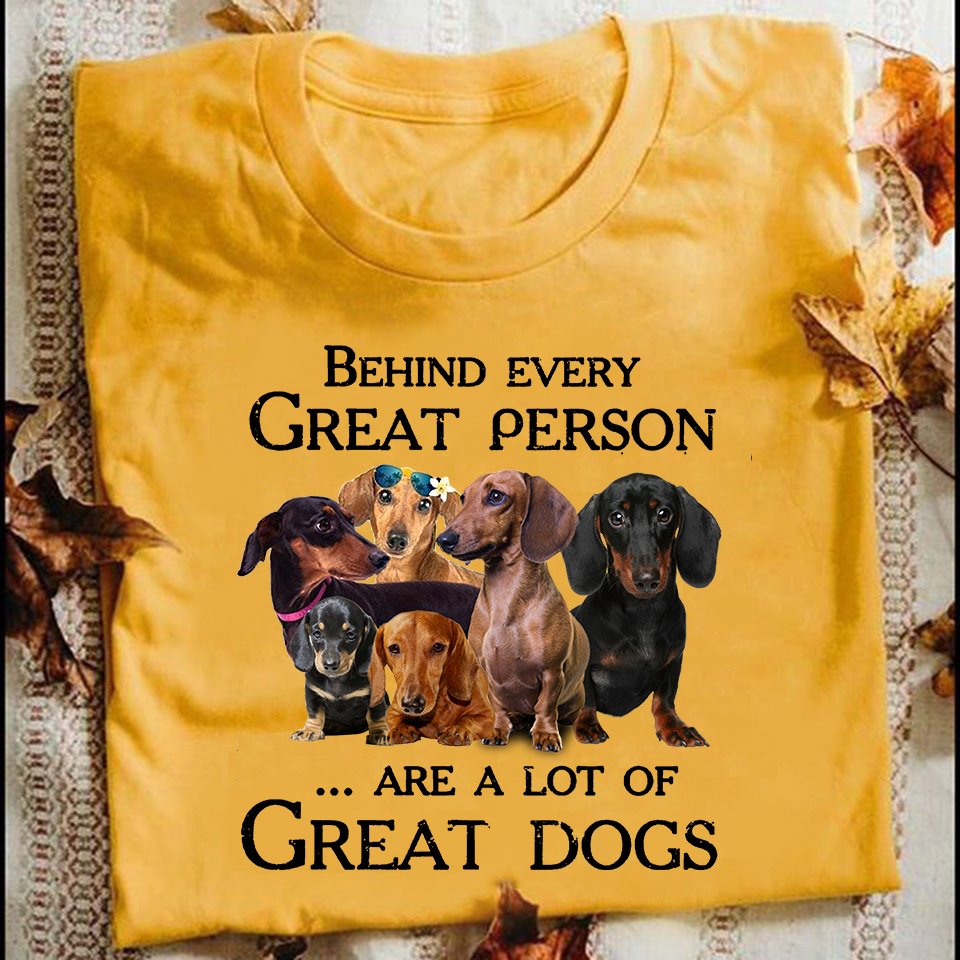 Behind every great person are a lot of great dogs