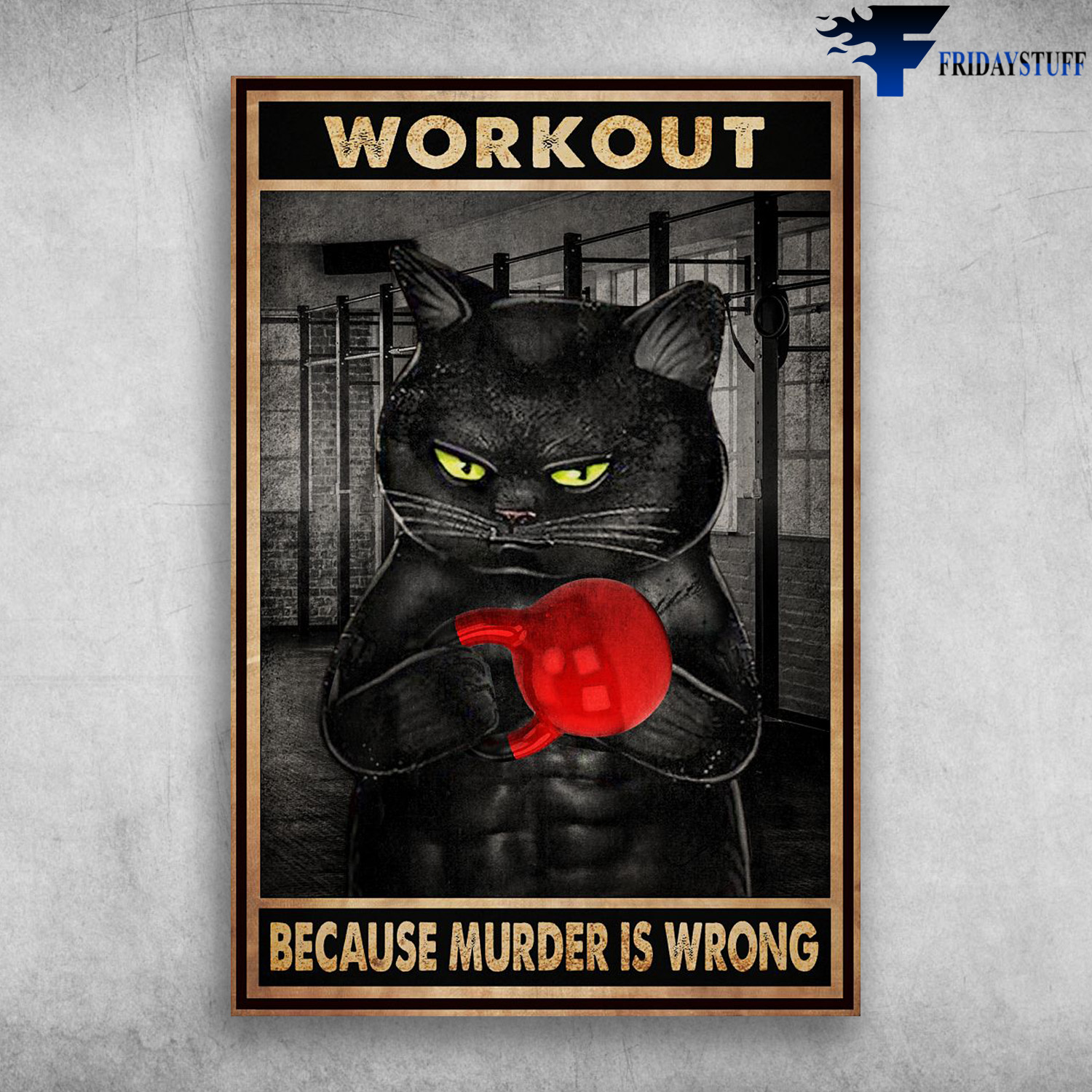Black Cat Boxing - Workout Because Murder Is Wrong