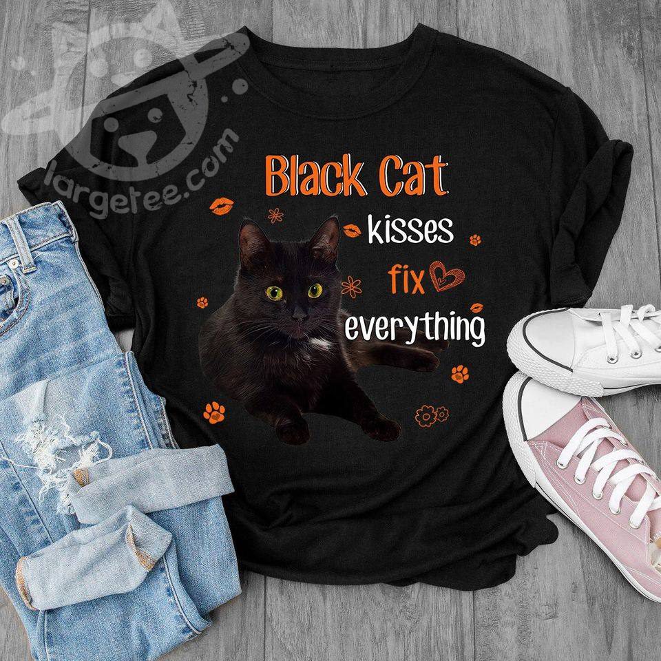 Black cat kisses fix everything