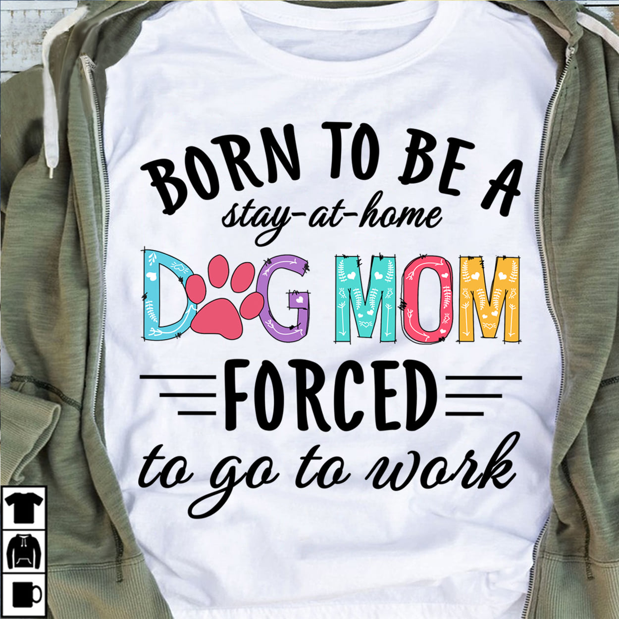 Born to be a stay at home dog mom forced to go to work