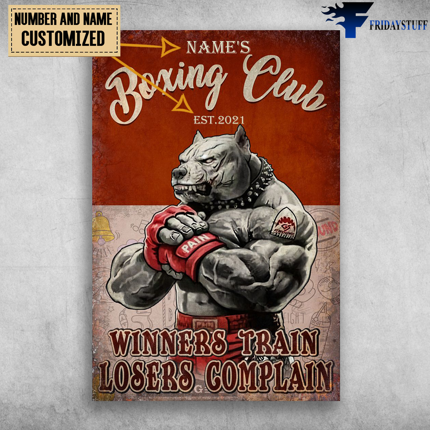 Boxing Club, Winners Train Losers Complain