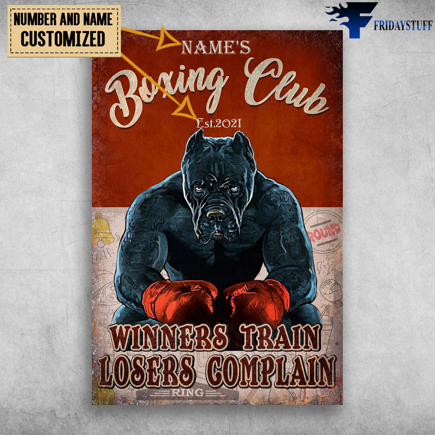 Boxing Club - Winners Train Losers Complain