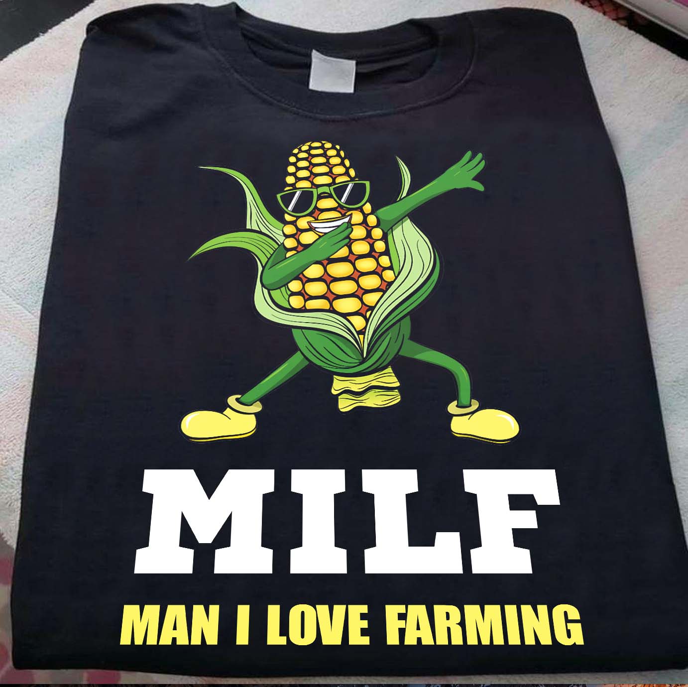 Corn danger with sunglass - Milf Man I love Farming