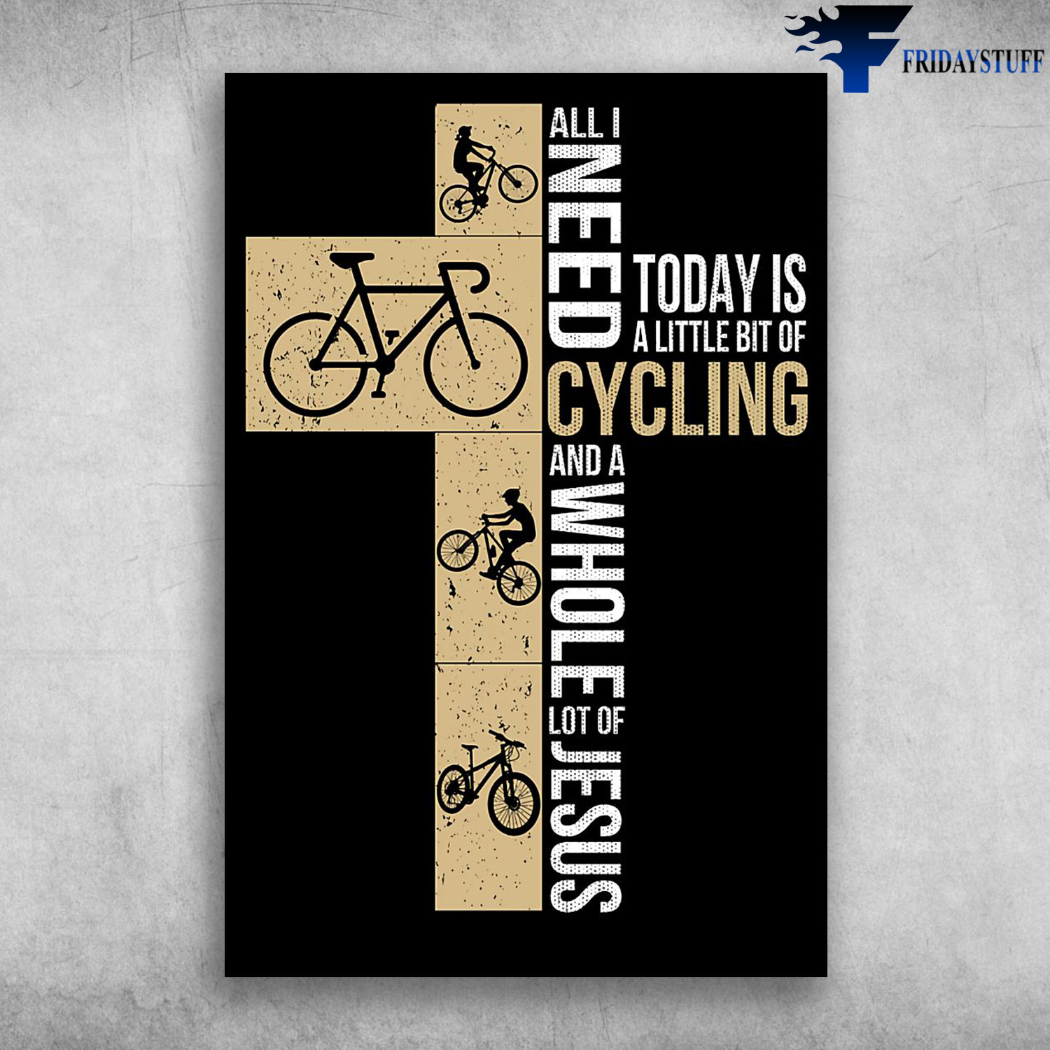 Cycling In The Cross- Al I Need Oday Is A Little Bit Of Cycling, And A Whole Lot Of Jesus