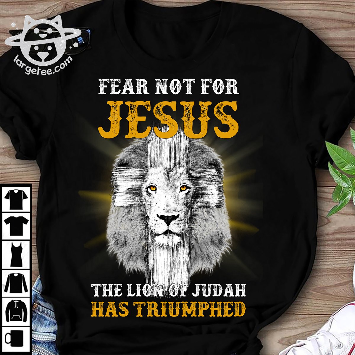 Fear not for Jesus - The lion of Judah has triumphed