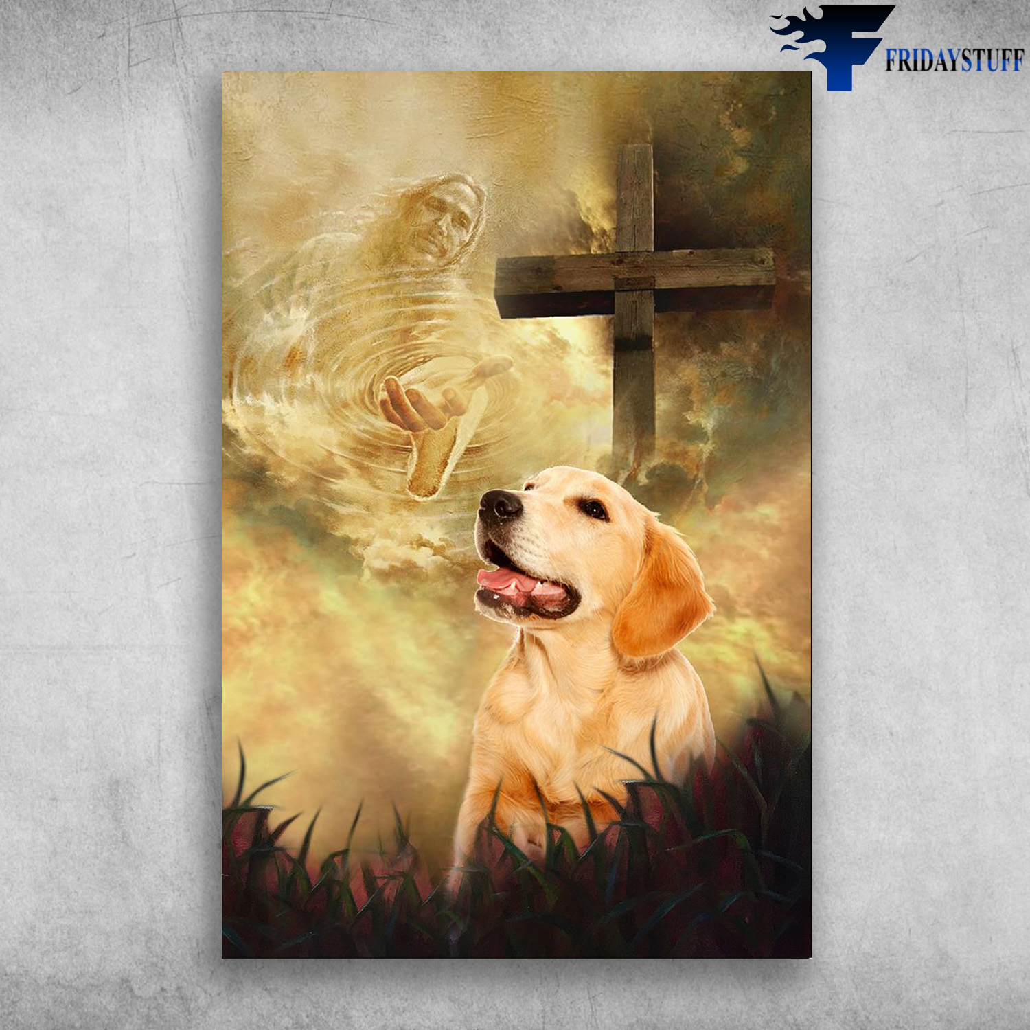 Golden retriever - Take My Hand, God And The Cross